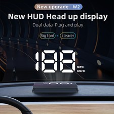 Large Font Digital Gps Heads Up Display For Cars With Auto Brightness Feature
