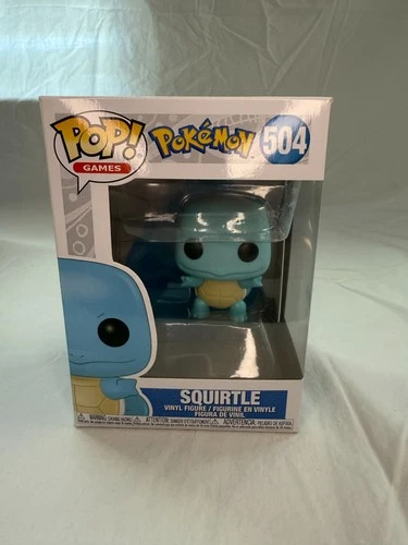 Funko Pop! Games: Pokémon - #504 Squirtle - NIB
