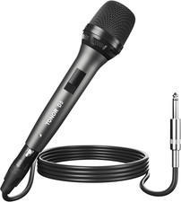 Professional Vocal Microphone for Singing, Dynamic Handheld Wired Karaoke Mic, C