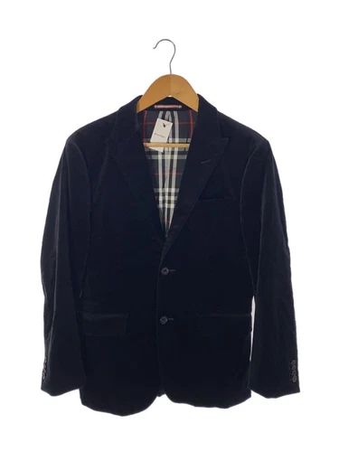 Giacca BURBERRY BLACK LABEL S BLK BME45 710 09 cotone nero dal Giappone_084