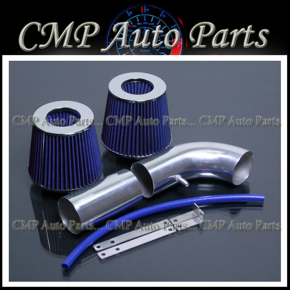 1988-1995 FORD BRONCO 5.0 5.0L 5.8 5.8L XL XLT 2-DR ВОЗДУХОЗАБОРНИК НАБОР СИСТЕМ СИНИЙ - Изображение 2 из 2