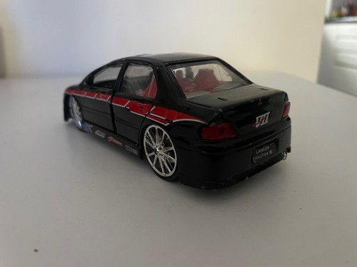 Saico 5.5” MITSUBISHI LANCER EVO.7 Diecast BLACK Rally Car No:33203 1/32 - Picture 5 of 12