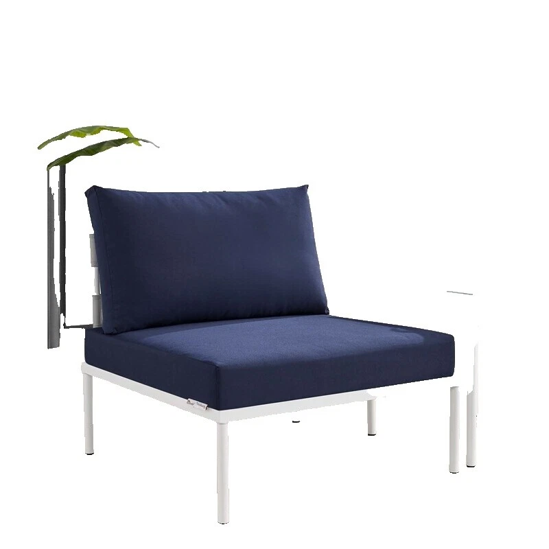 Silla de patio metal blanco Sillas de Patio