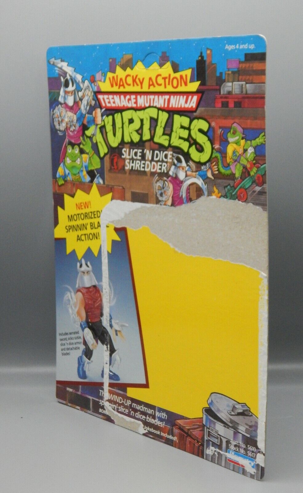 TMNT Teenage Mutant Ninja Turtles Shredder 5 Figure 1990 Playmates 5007  NRFB - We-R-Toys