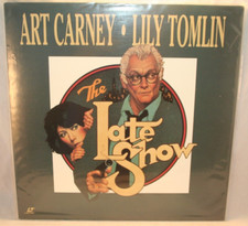 Laserdisc j  The Late Show  Art Carney Lily Tomlin Bill Macy