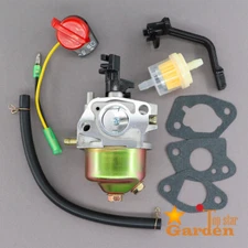 Carburetor For Duromax XP7HP XP7HPE 196CC 7HP 6.5HP Go Kart Splitter Gas Engine