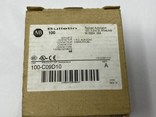 Allen-Bradley 100-C09D10 IEC Contactor 9A 3P 120VAC Coil 1 N. O. 1 N. C.