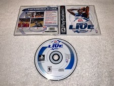 NBA Live 2001 (Sony PlayStation 1, 2000) PS1 Black Label Complete Excellent