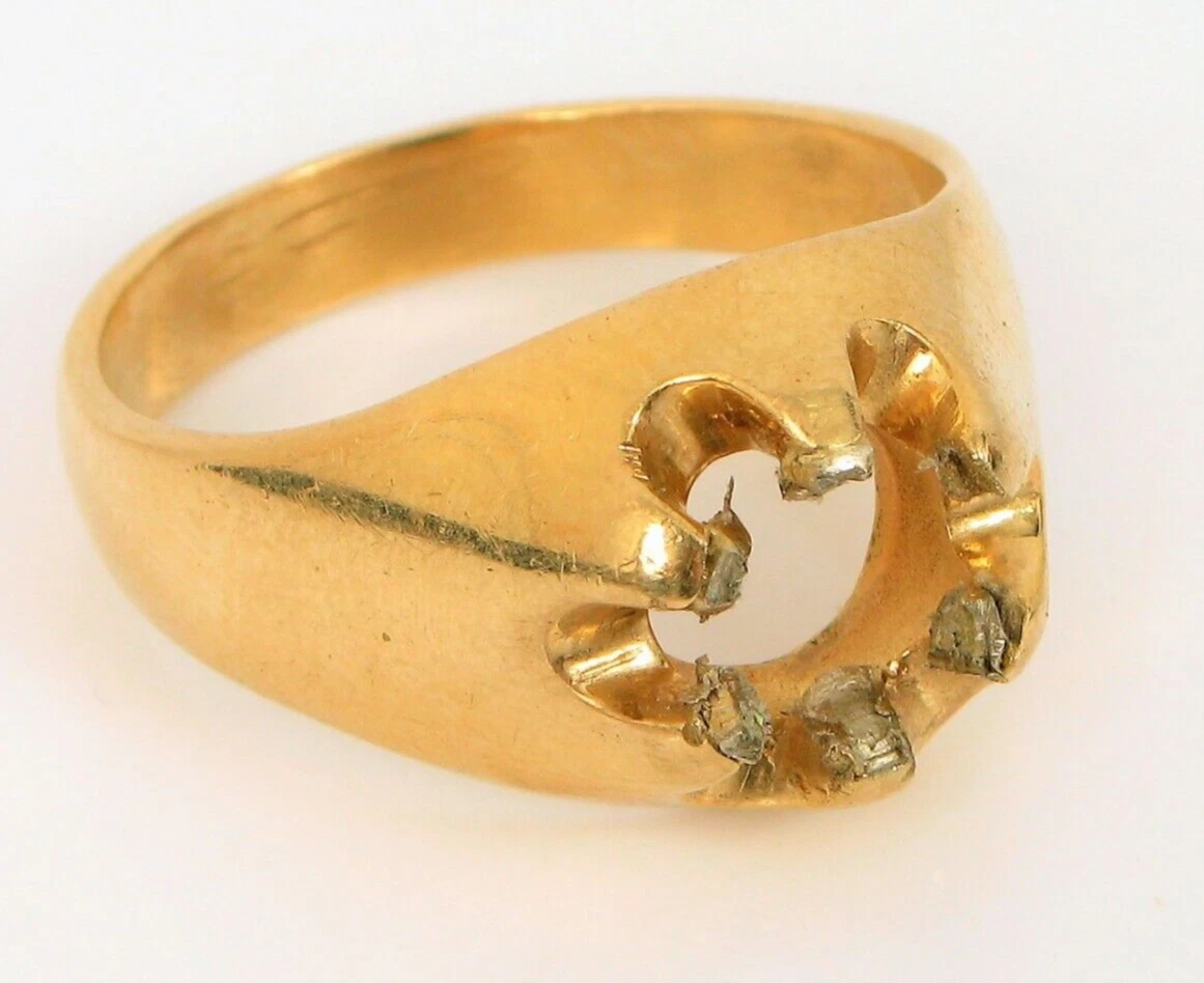 Large stone ring deals settings