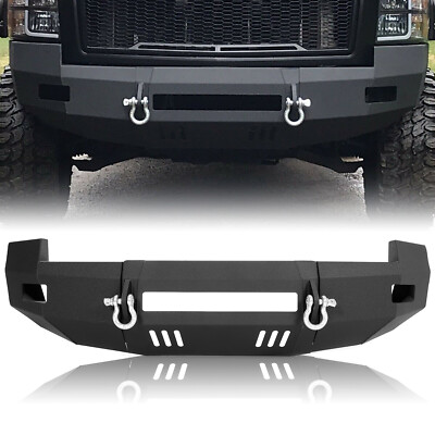#ad For 2007 2010 Chevrolet Silverado 2500 3500 Low Profile Steel Front Bumper $429.99