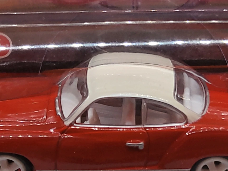 Johnny Lightning White lightning Karmann Ghia Red - Image 4 of 4