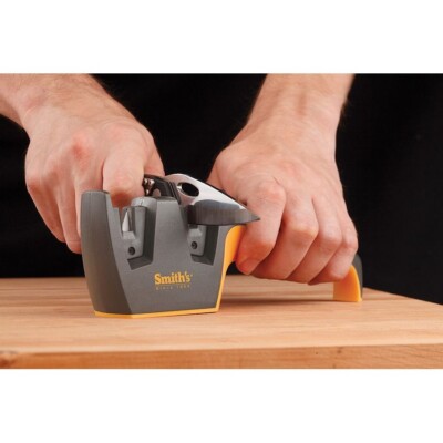 Smith's Sharpeners Edge Pro Pull-Thru Sharpener Ergonomic Coarse / Extra Fine