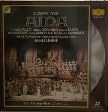 Verdi: Aida: Metropolitan Opera: Domingo/Levine 1989  072 516-1  - Laserdisc