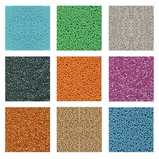 Miyuki Japanese Seed Beads Round Rocailles Duracoat Opaque, Galvanized Colors