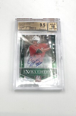 2012 Elite Extra Edition Signature Status Corey Seager #113 BGS 9.5/10 17/25