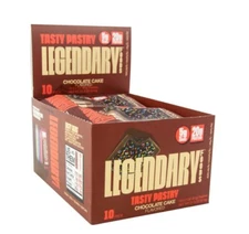 Legendary Foods Tasty Pastry - Chocolate Cake 10 Pack | Protein Snack