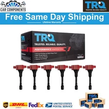 TRQ New 6pc Ignition Coil Set For 2008-2020 Infiniti Nissan 370Z Q70L