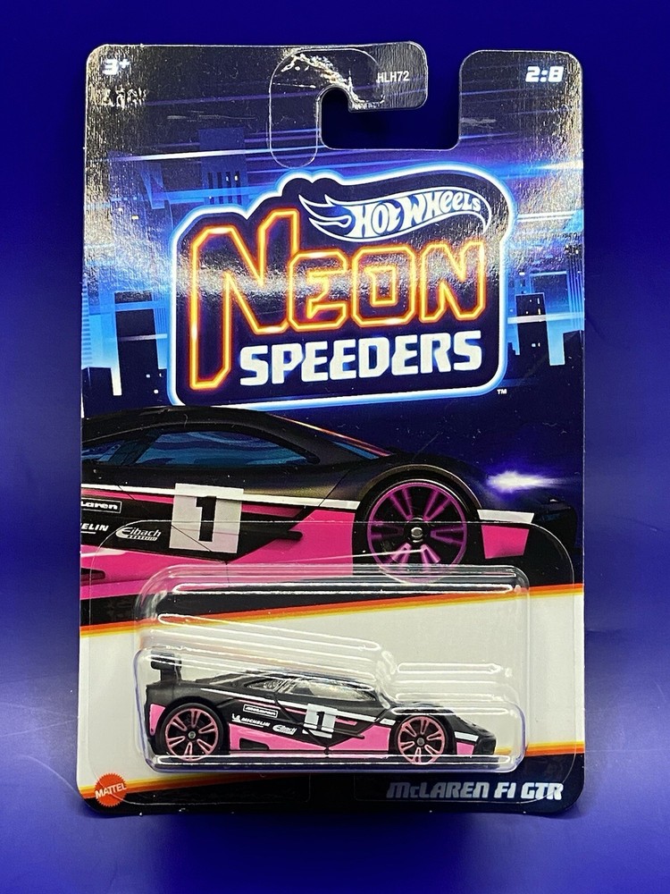 2024 Hot Wheels NEON SPEEDERS MCLAREN F1 GTR