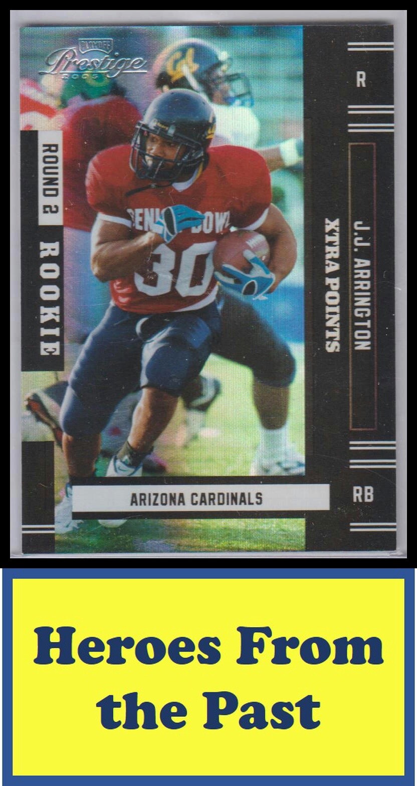 JJ Arrington Playoff Prestige #181 Xtra Points Black
