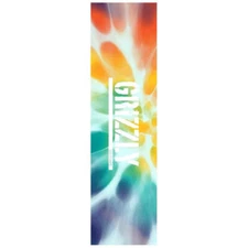 Grizzly Skateboard Griptape Tie Dye Ovals 9" x 33" Sheet Grip Tape