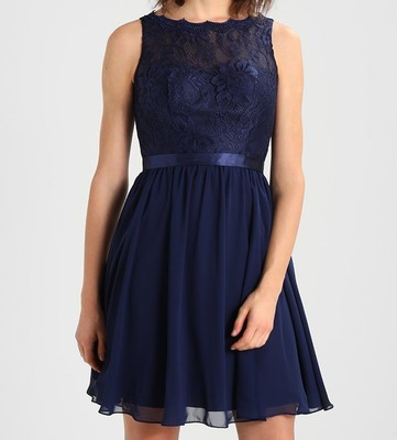 Magic Nights Gr 34 XS Cocktailkleid Festliches Kleid Damen Abendkleid Blau  A4495 | eBay