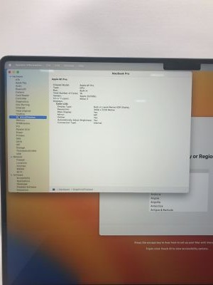 Apple MacBook Pro A2485 2021 - M1 Pro - 16GB RAM - 512GB SSD