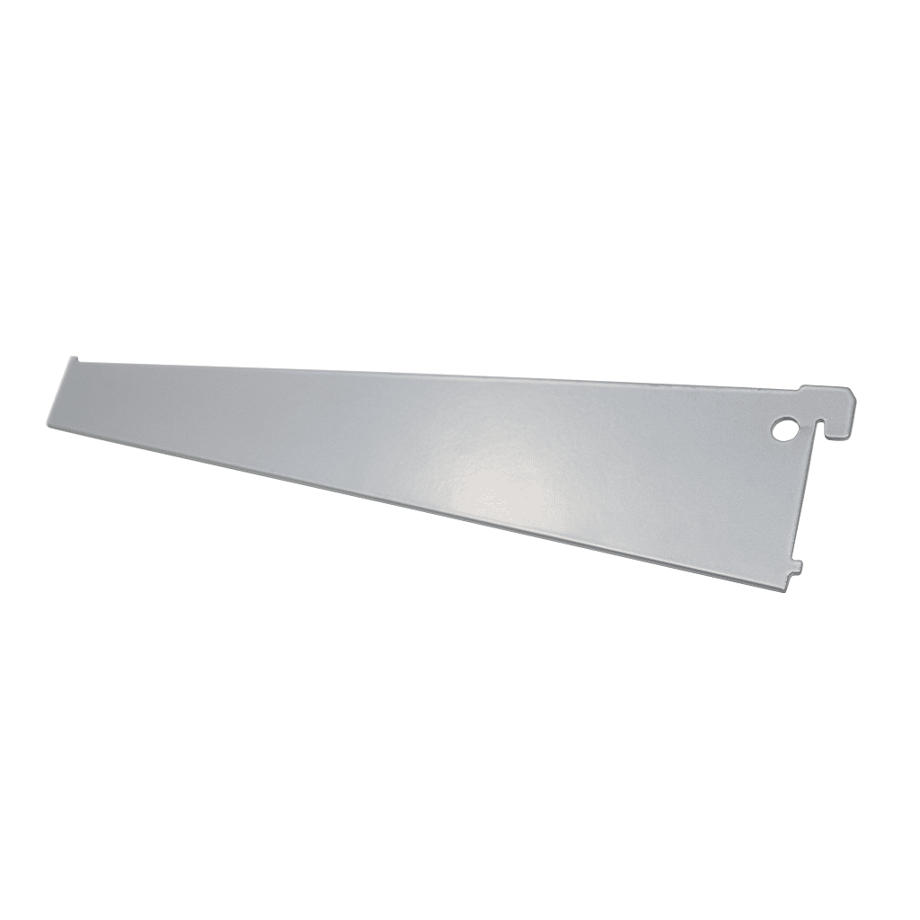 R2302S - Blade Brackets (Pairs) for Twin Slot Uprights - Silver - 250mm