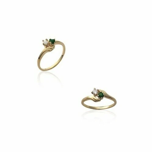 Anelli di lusso verde agata