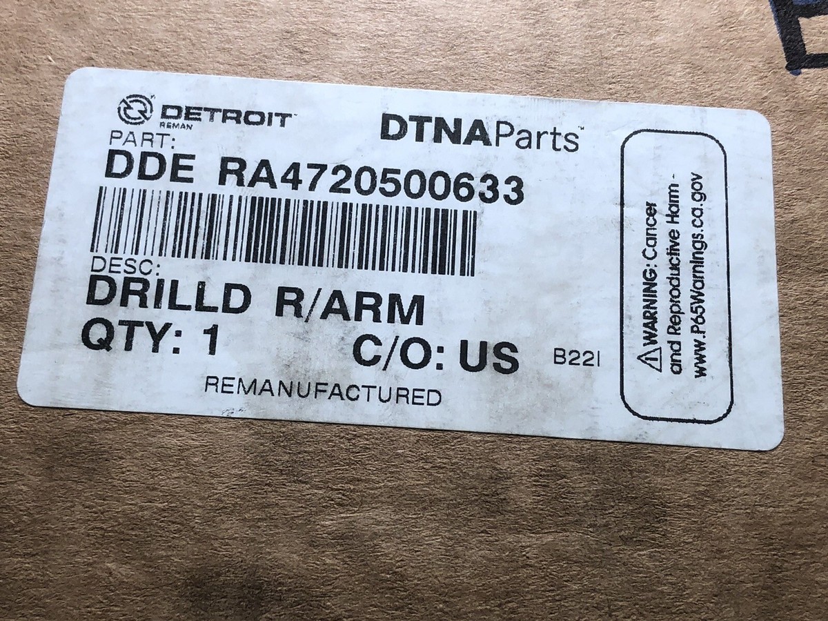 Detroit Diesel DDE RA4720500633 Oil Drilled Rocker Kit Detroit Diesel DDE RA4720500633 Oil Drilled Rocker Kit