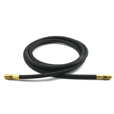 WeldingCity  6-ft 1/4'' Inert Gas Hose Rubber 5/8''-18 B-B Fitting Ar-CO2-He-N2 US
