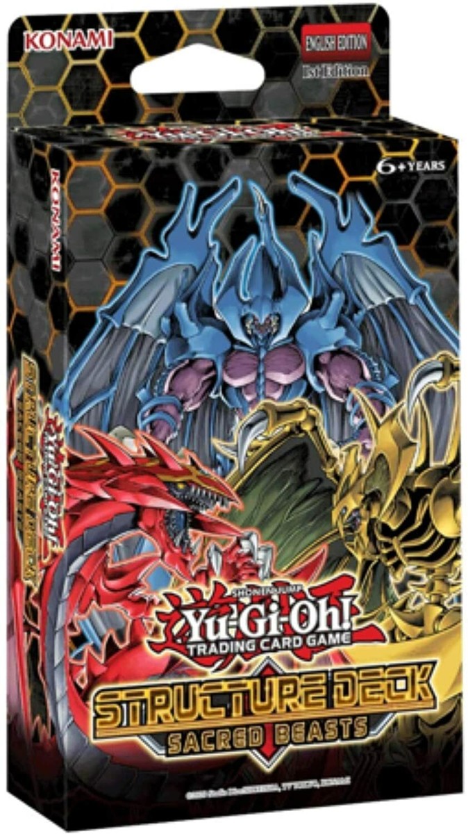 yugioh tcg structure deck sacred beasts Yu-Gi-Oh! TCG: Sacred Beast 1st Edition Structure Deck  Shopville