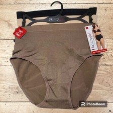 3 Pk Skinny Girl Smoothers Shapers Womens Seamless Shaping Briefs 7062 M Medium