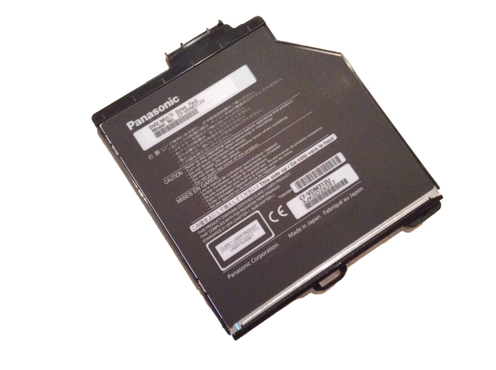 Cajas de Ordenador Portátil Negro Panasonic y paneles Táctiles