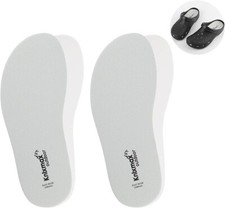2PCS Knixmax Outdoor Insoles for Crocs Comfort Inserts for Clogs