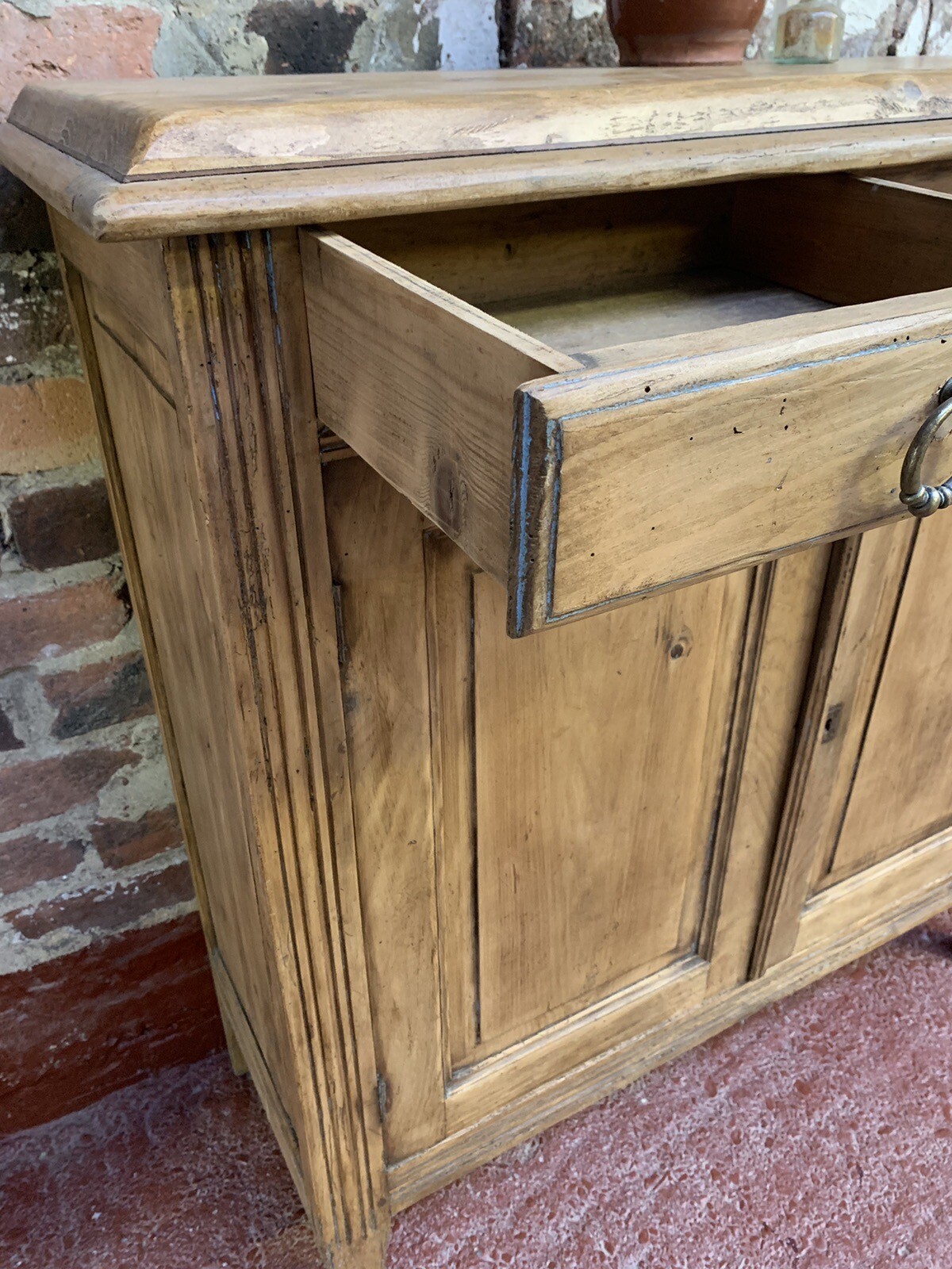 Antique French Pine Cupboard eBay