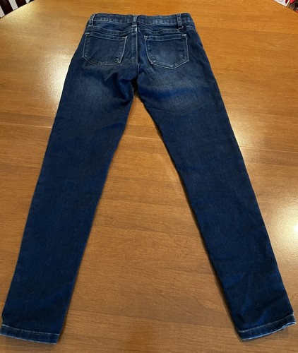Tractr Girls Size 10 Stretch Dark Jeans 5 Pocket Skinny Denim Classic Prep READ - Picture 2 of 12