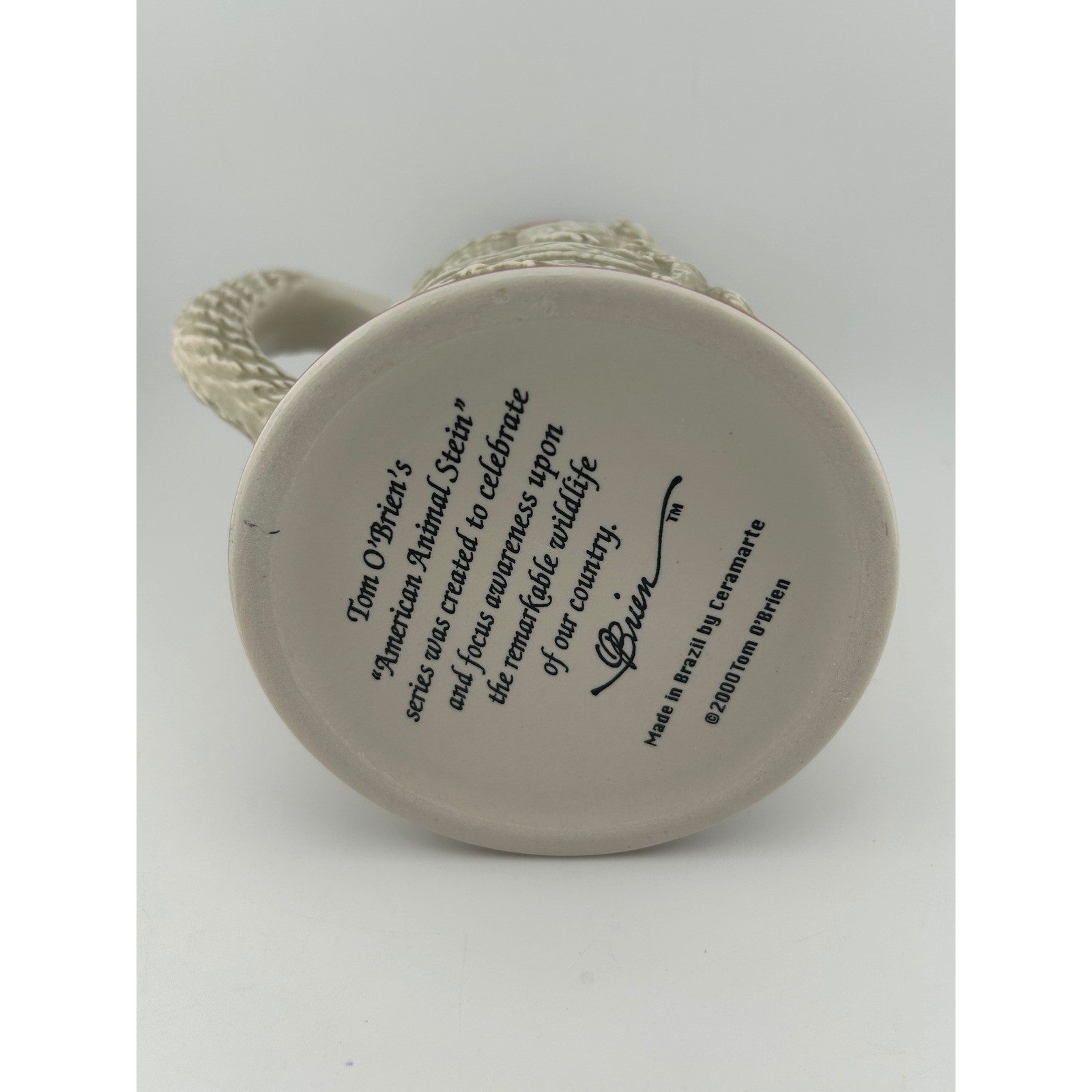 AVON American Animal Stein "Cougar" Ceramic Collectible Mug thumbnail 7