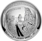 ✨ Apollo 11 50th .999 Fine Silver Bullion 1 One Dollar US Mint Moon Landing