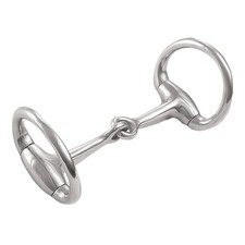 Weaver Equine Eggbutt Snaffle Bit, 3.5" Miniature Pony, Stainless Steel