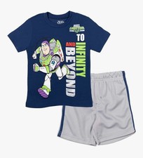 DISNEY PIXAR LIGHTYEAR GRAPHIC TEE & MESH SHO...