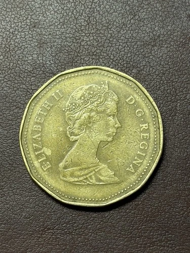 1987 Canadian Dollar Coin , D.G. Regina