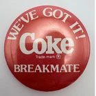 New ListingVintage 1980’s Coca-Cola Breakmate Metal Pin