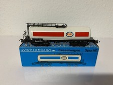 R 2) Märklin HO 4650 Kesselwagen der Esso AG - aus 12.1971 - OVP - 4 achsig -TOP