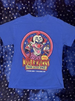 Killer Clowns From Outerspace T- Shirt Color Blue Men s Size Medium
