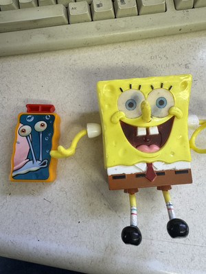 spongebob vibrating shoes