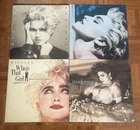 LOT Madonna Like A Virgin/True Blue/Who’s that Girl Record Vinyl Lot Of 4 VG+