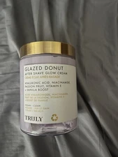 TRULY BEAUTY JUMBO size Glazed Donut Skin After Shave Glow Cream 12 oz  SEALED