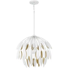 Capital Lighting Fixtures 351812WE OPEN BOX Margeaux Pendant Matte White