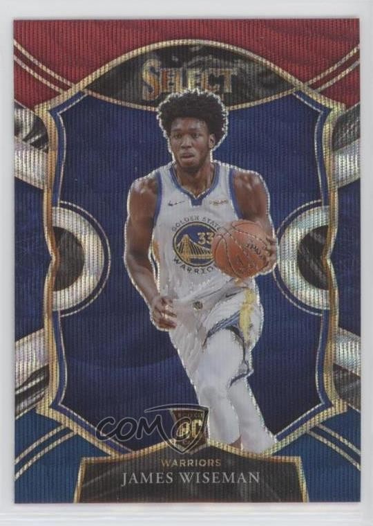 2020-21 Panini Select Concourse Tri-Color Prizm James Wiseman #62 Rookie RC 0f8z