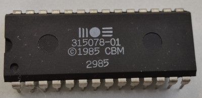 MOS 315078-01 - Commodore System ROM - 1985 CBM - guter optischer Zustand - ungetestet